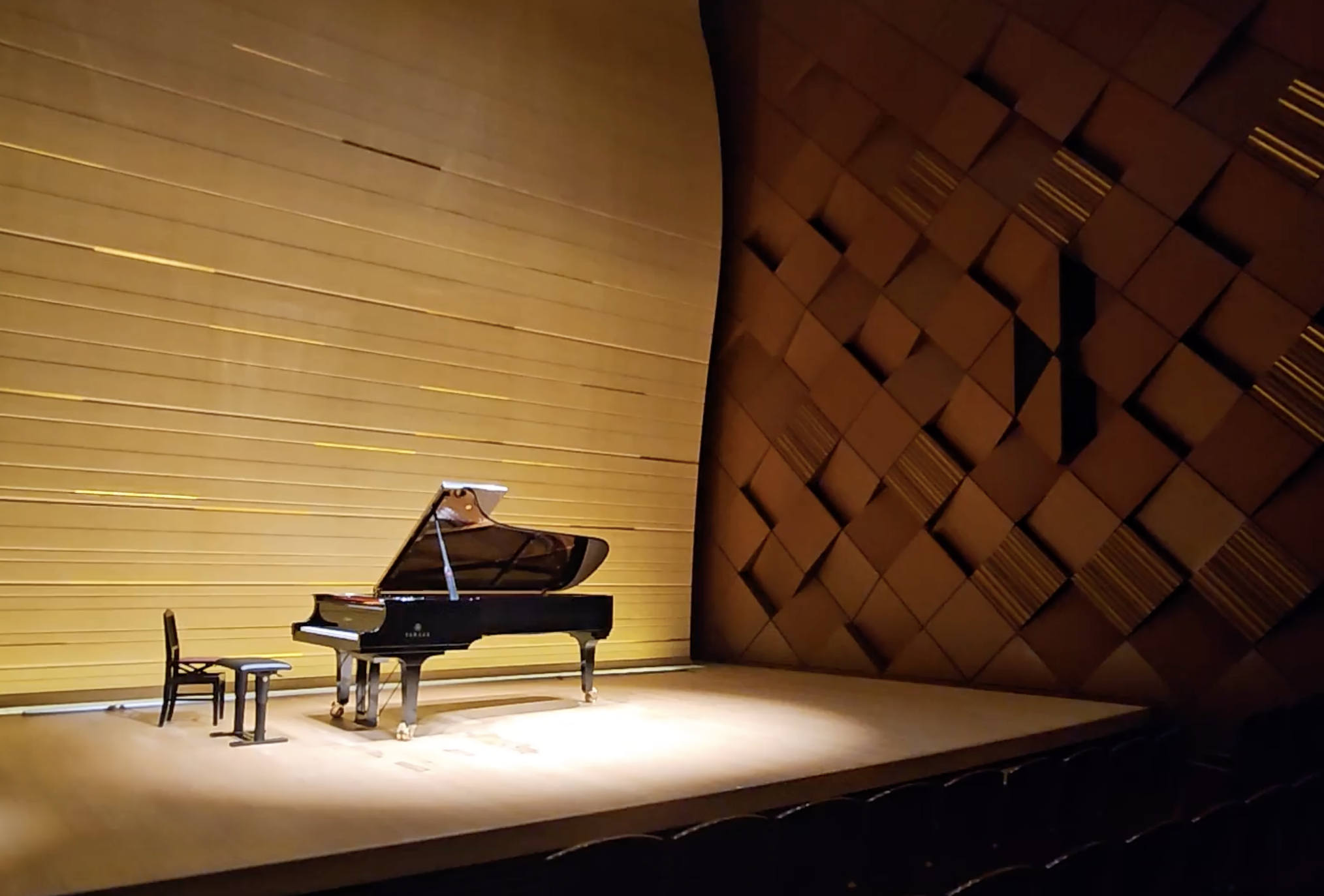 カフェトーク音楽発表会の会場