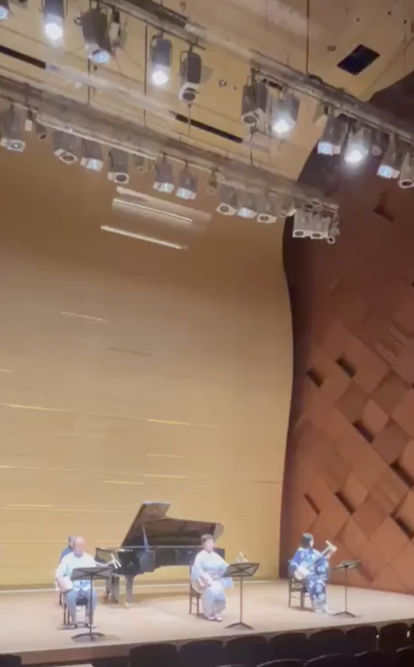 音楽発表会の演奏風景